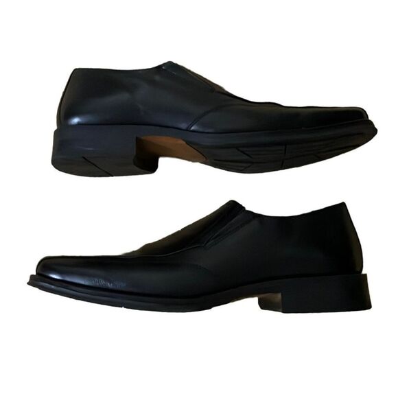 JOHNSTON & MURPHY ~ Men’s Black HEDRICK SLIP-ON ~ size 10.5 - Picture 5 of 8